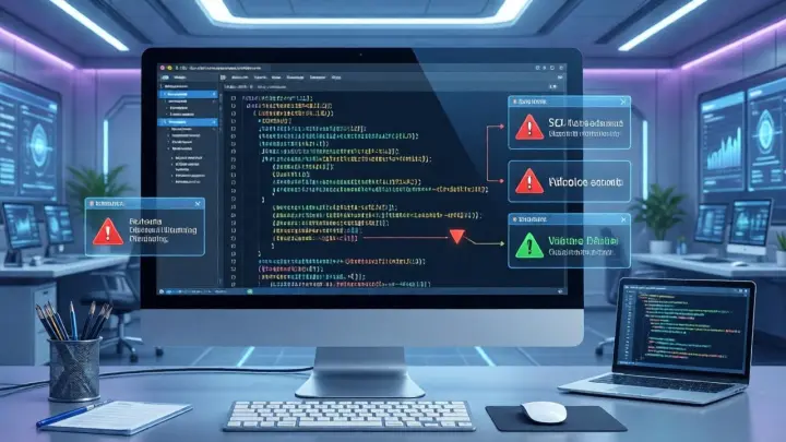 Schema markup debugging workflow showing structured data errors and validation process