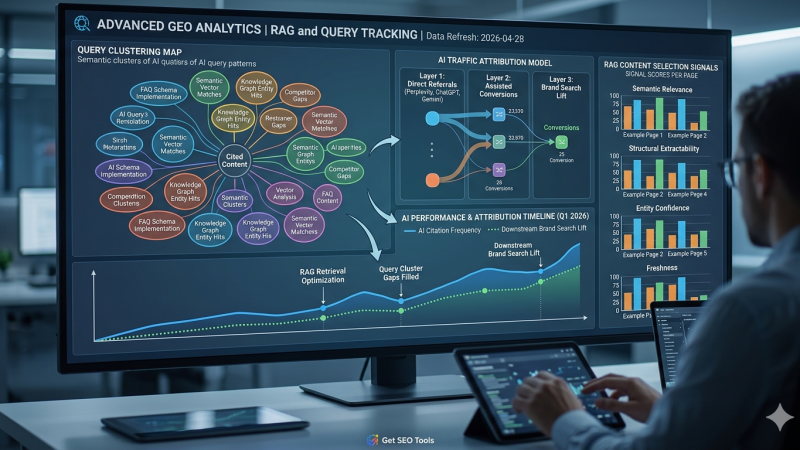 advanced GEO analytics workflow