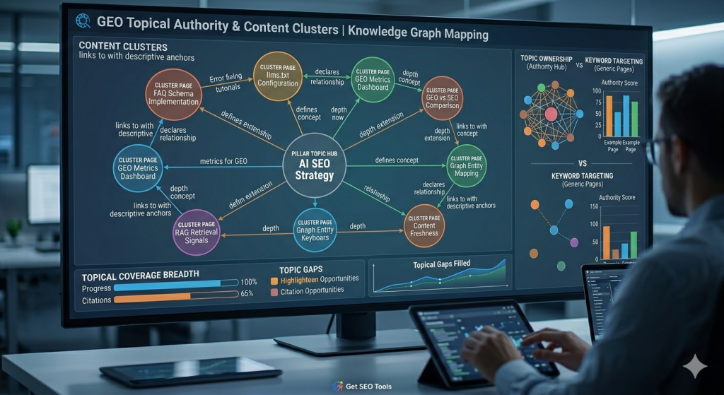 topical authority cluster structure