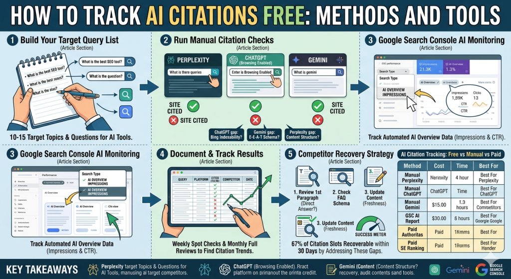 AI citation tracking tools